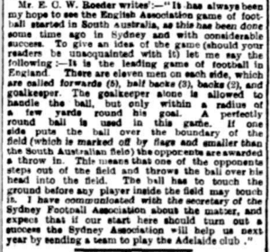The Adelaide Chronicle, 1 June 1933.